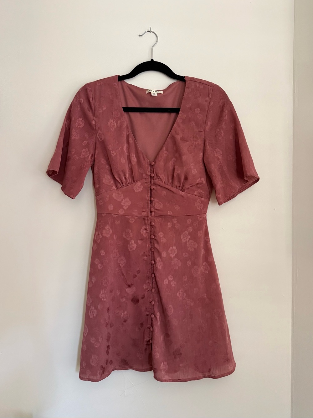 miami Button-Up Jacquard Dress